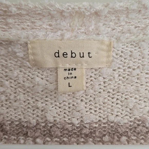 Debut Fuzzy Cream Cardigan - Picture 3 of 9